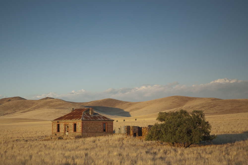 Deserted farmhouse in the mid North of South Australia near Burra