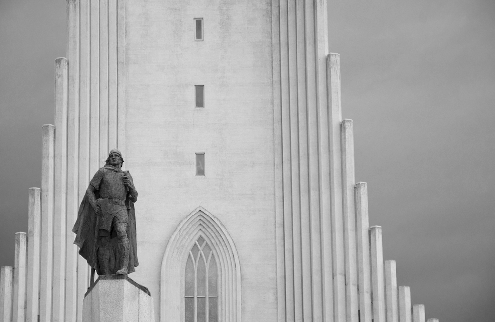 Hallgrimskirkja church, Reykjavik, Iceland.