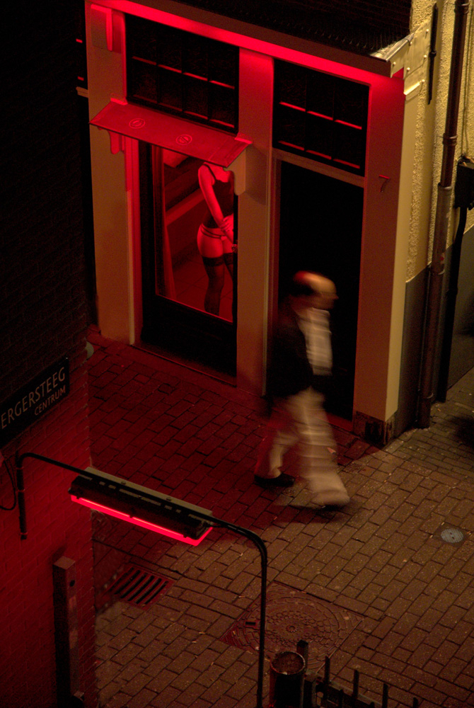 Red Light District, Amsterdam, Netherlands.